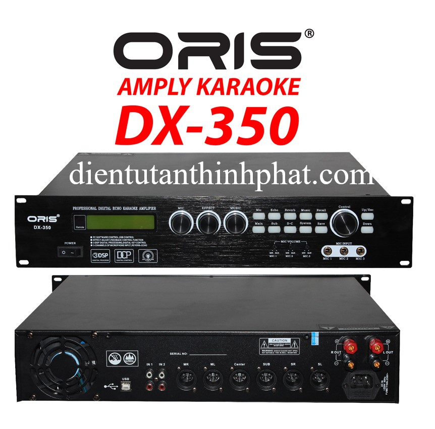 Amply karaoke oris DX-350