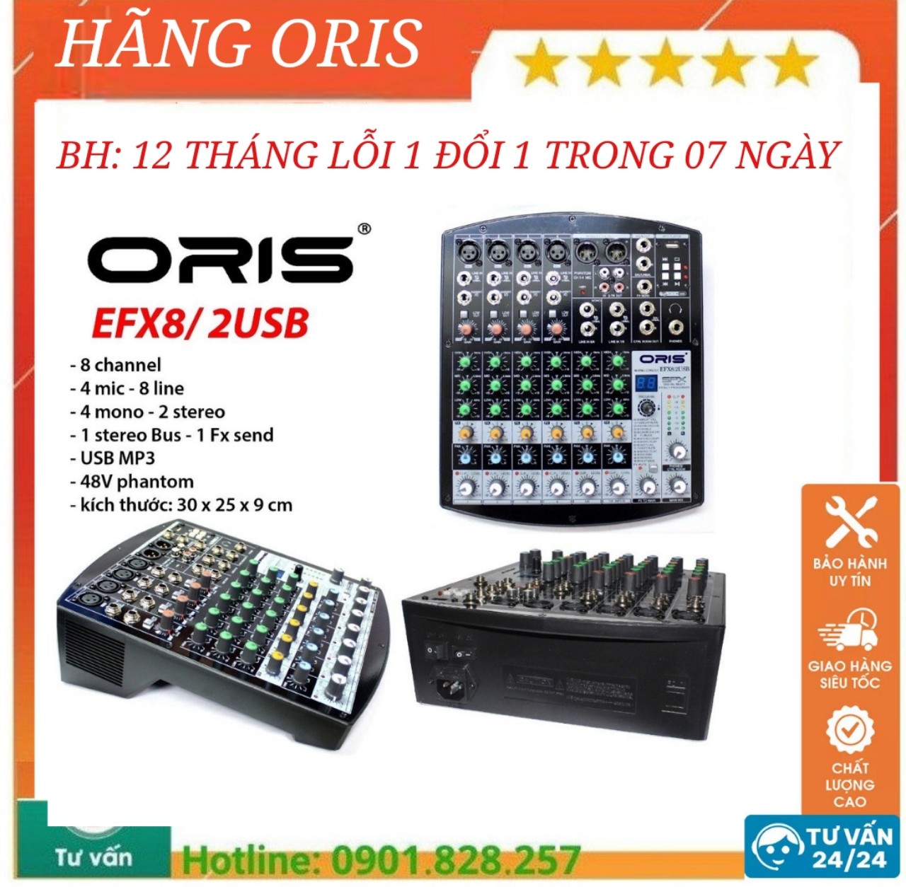 B n mixer oris EFX8 2 USB