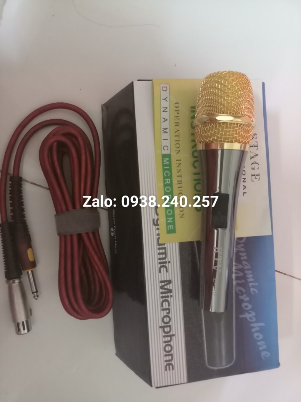 Micro karaoke có dây KTV E-110