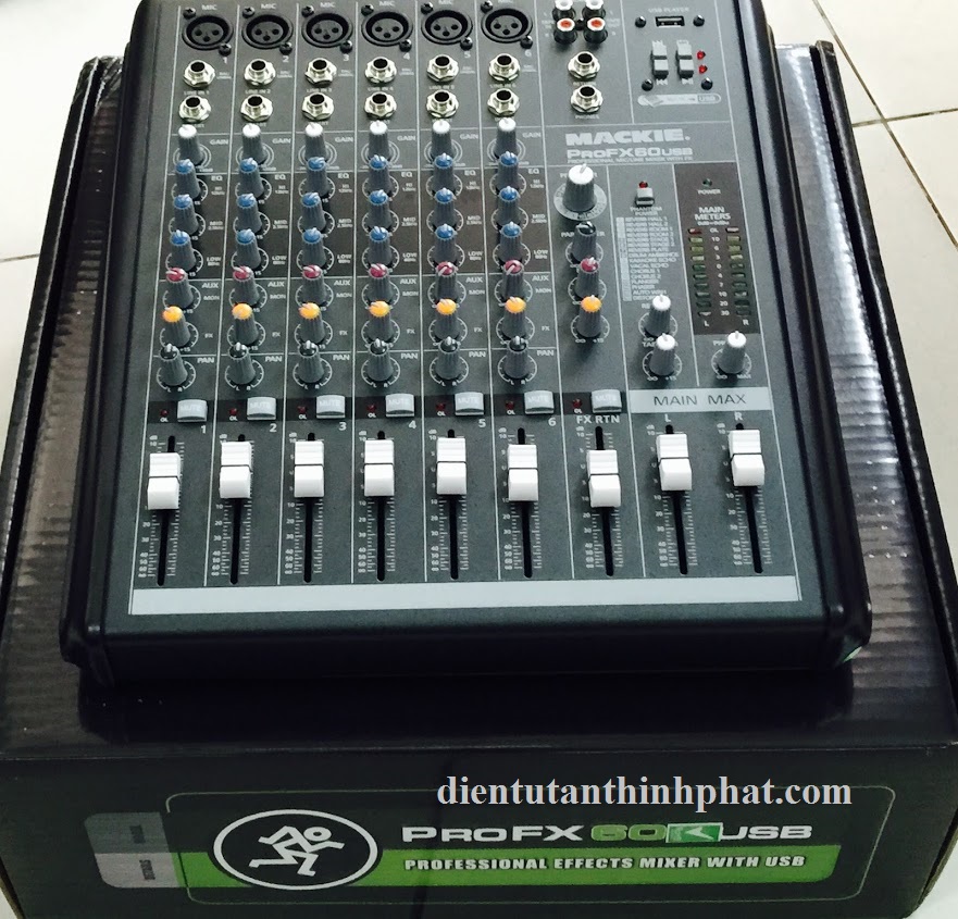 Mixer mackie pro fx60-usb