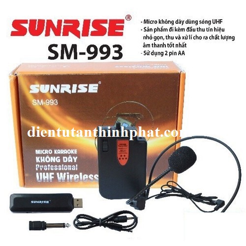 Micro đeo tai không dây sunrise SM-993