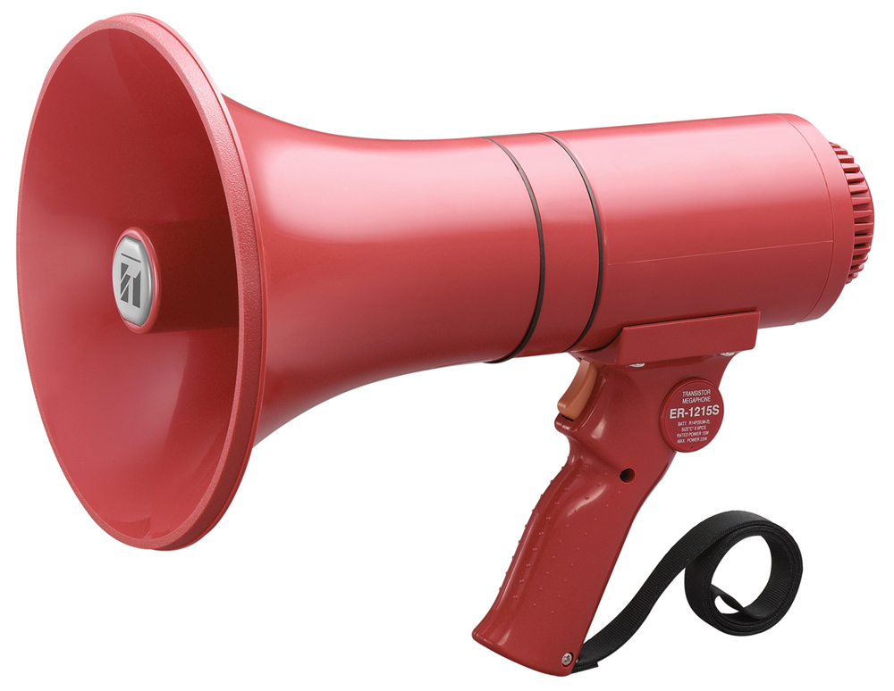Loa phóng thanh cầm tay chính hãng Megaphone TOA ER-1215S công suất 15W