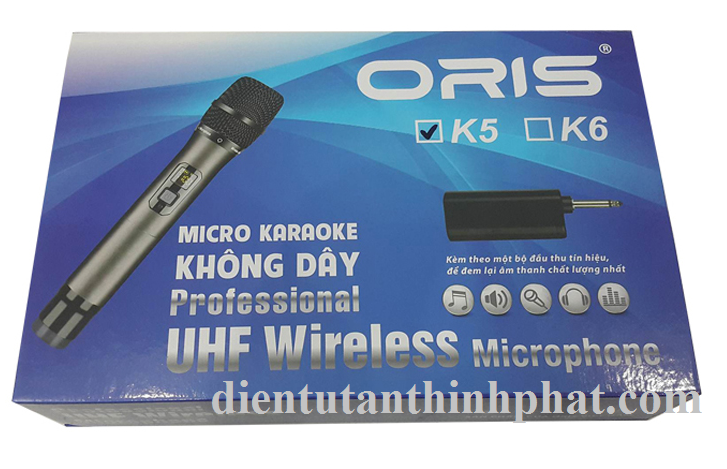 Micro không dây oris k5