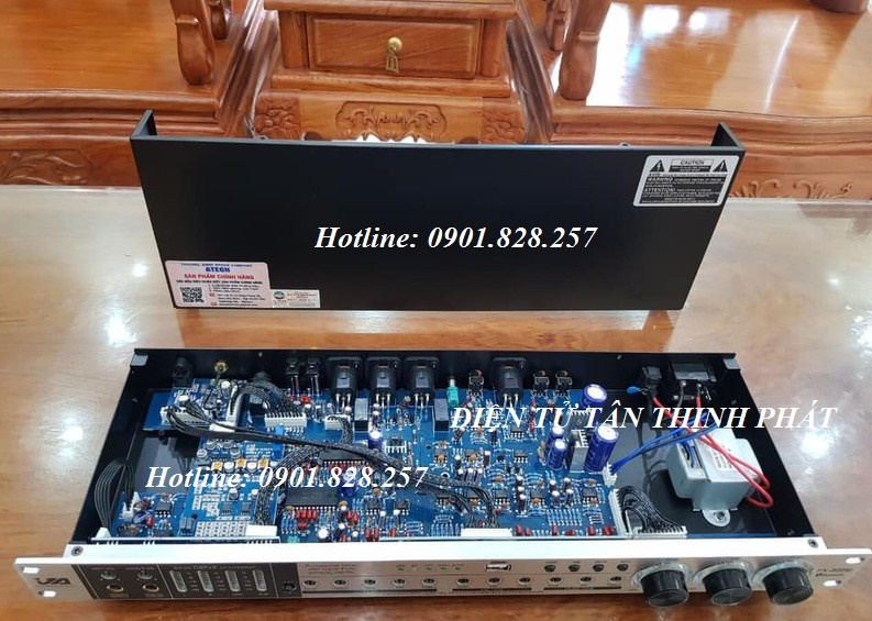 Vang cơ JA FX-555E có bluetooth và cổng quang optical, usb chống hú cực tốt ( màu bạc) chính hãng ja