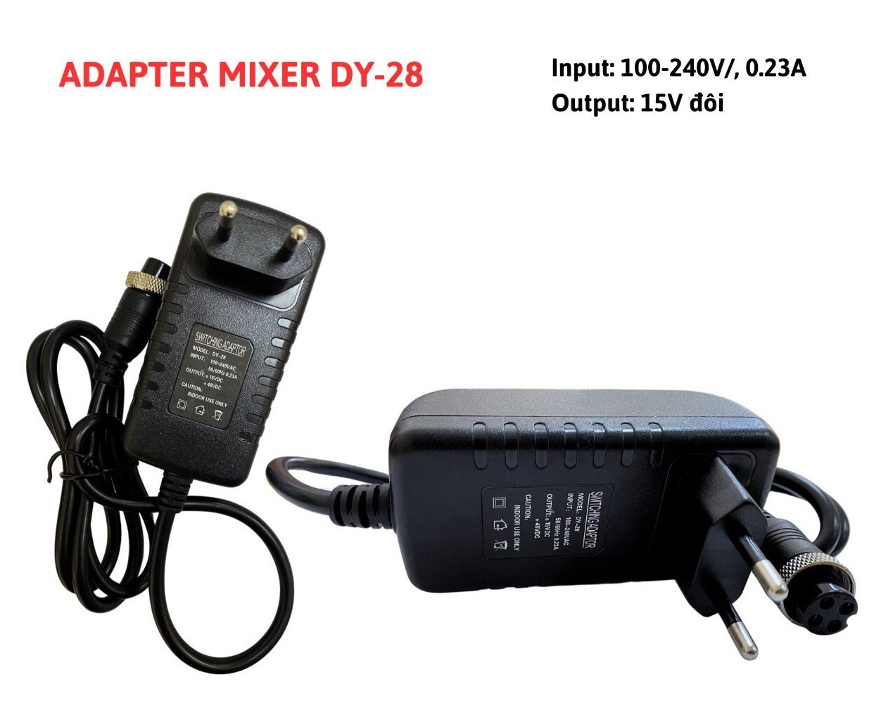 Adapter cho mixer DY-28