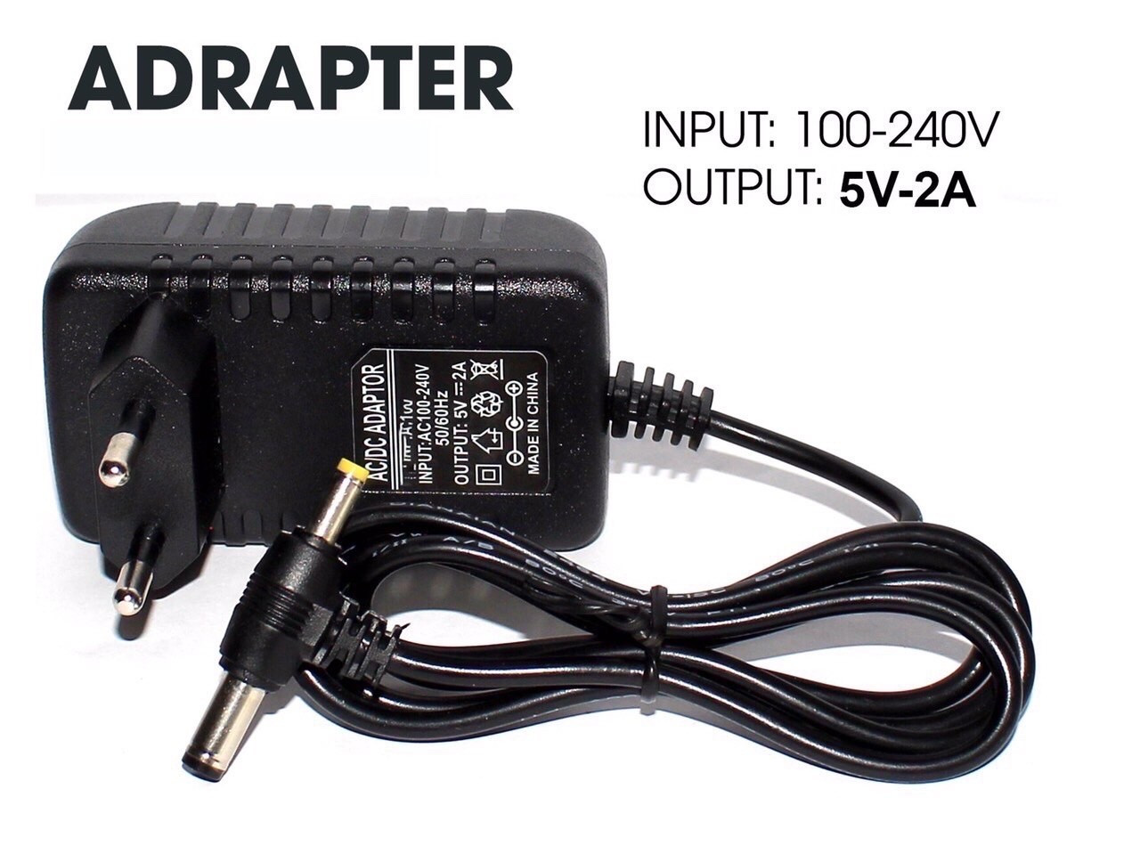 Adapter input 100-240v
