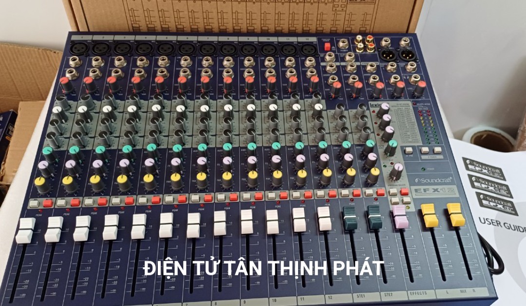 Mixer soundcraft efx12 hàng loại 1