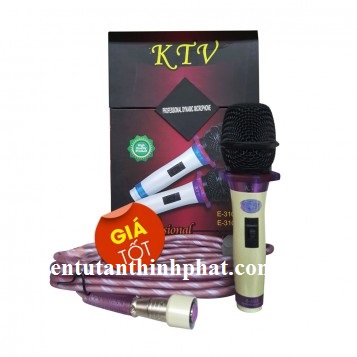 Micro có dây KTV E-310A