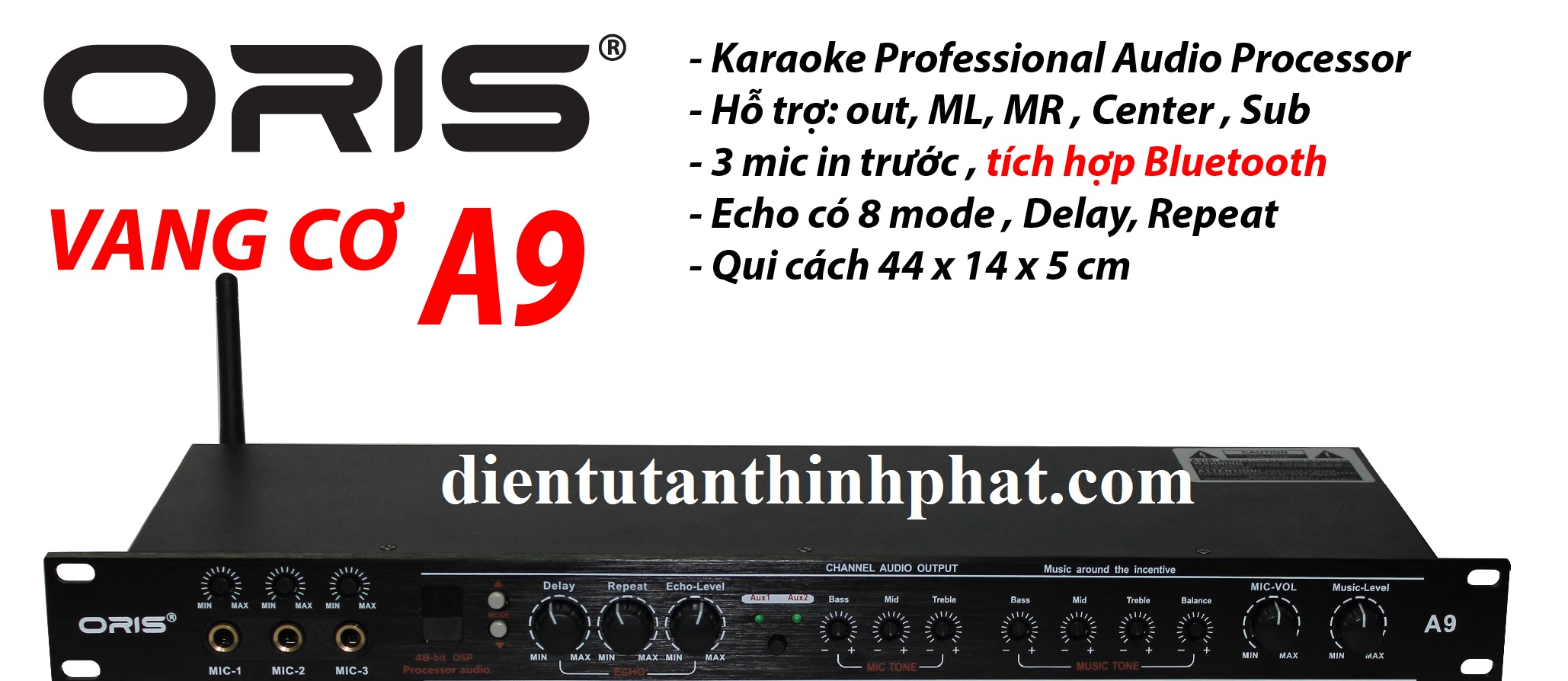 Vang cơ oris A9 chống hú tốt